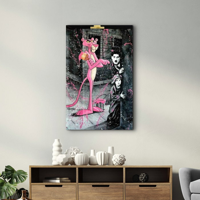 Wallity Pintura Decorativa de Vidrio Templado 70 x 110 cm Multicolor Wallity Pintura Decorativa de Vidrio Templado 70 x 110 cm Multicolor